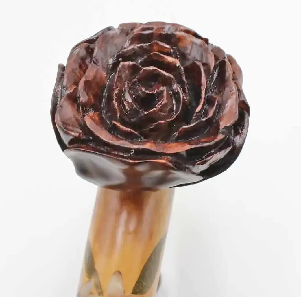Cane woodcarving